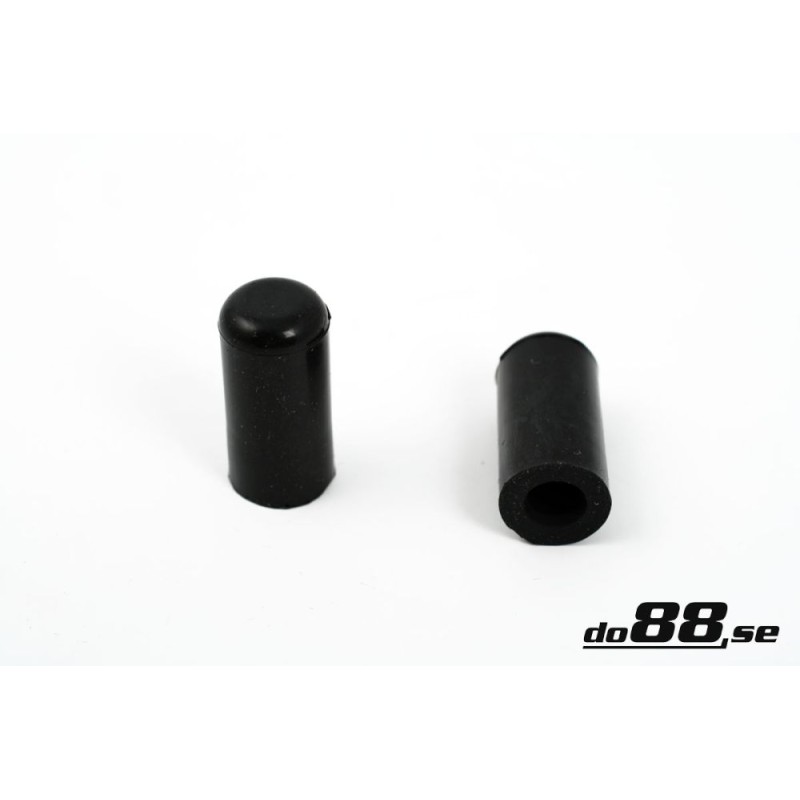 Silicone cap 6mm Black
