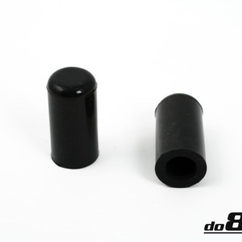 Silicone cap 8mm Black