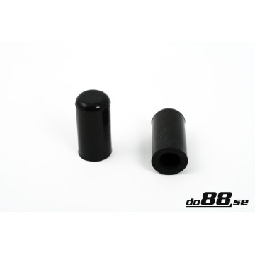 Silicone cap 8mm Black
