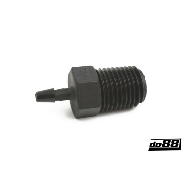 Straight fitting 3mm 1/4´´-18 NPT
