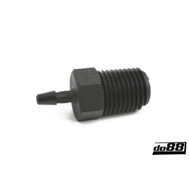 Straight fitting 3mm 1/4´´-18 NPT