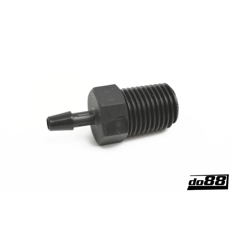 Straight fitting 4mm 1/4´-19 BSP