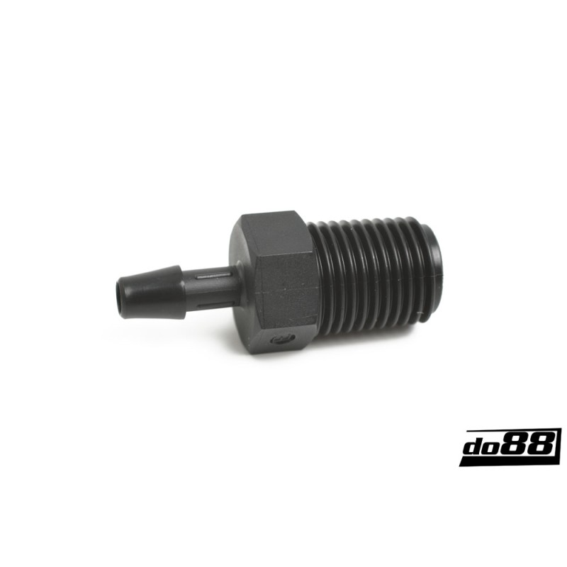 Straight fitting 5mm 1/4´-19 BSP