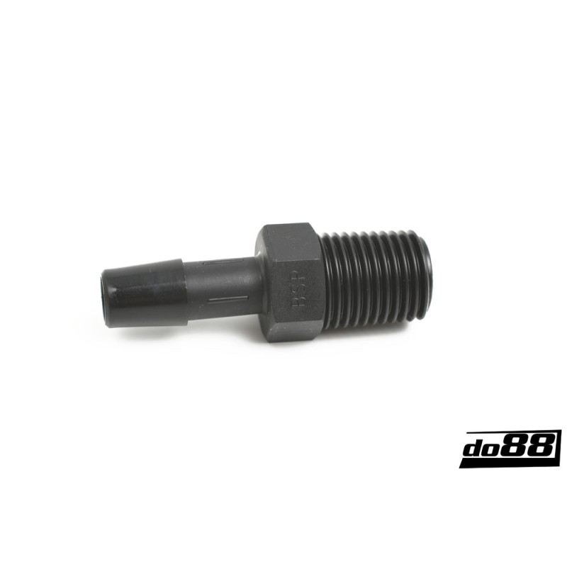 Straight fitting 8mm 1/4´-19 BSP