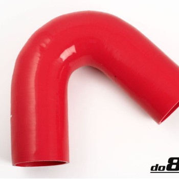 Silicone hose Red 135 degrees 4´´ (102mm)
