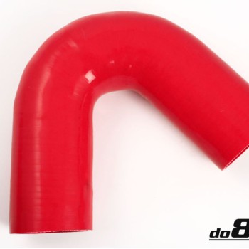 Silicone hose Red 135 degrees 3,5´´ (89mm)