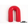 Silicone hose Red 180 degrees 1,375´´ (35mm)