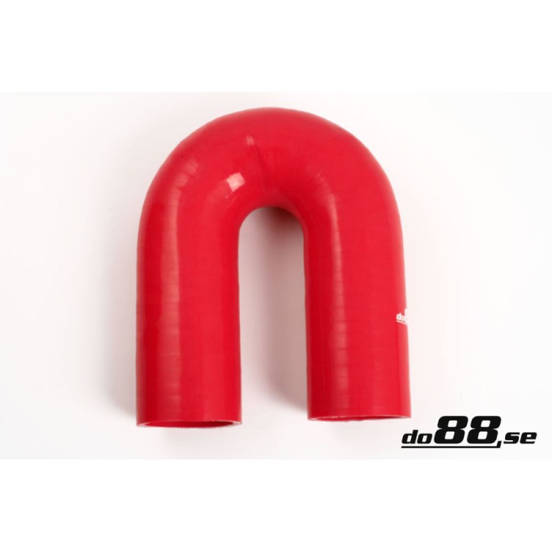 Silicone hose Red 180 degrees 2´´ (51mm)
