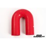 Silicone hose Red 180 degrees 2,375´´ (60mm)