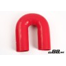 Silicone hose Red 180 degrees 3´´ (76mm)