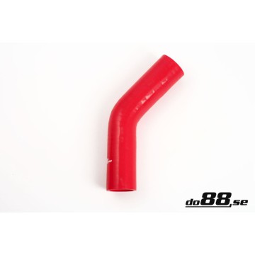 Silicone hose Red 45 degrees 1,625´´ (41mm)