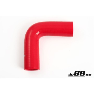 Silicone hose Red 90 degrees 1,25´´ (32mm)