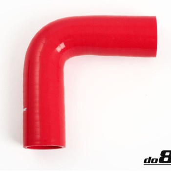 Silicone hose Red 90 degrees 1,75´´ (45mm)