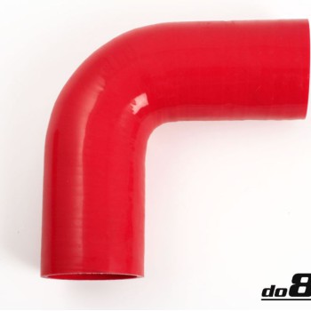 Silicone hose Red 90 degrees 2,75´´ (70mm)