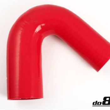 Silicone hose Red 135 degrees 2,5 - 3´´ (63-76mm)