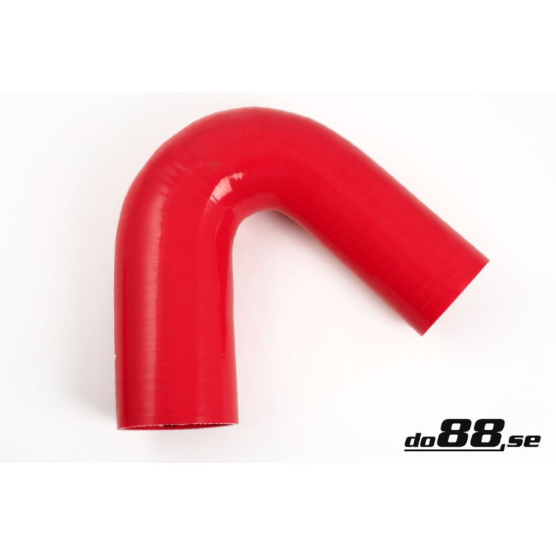 Silicone hose Red 135 degrees 2,5 - 3´´ (63-76mm)