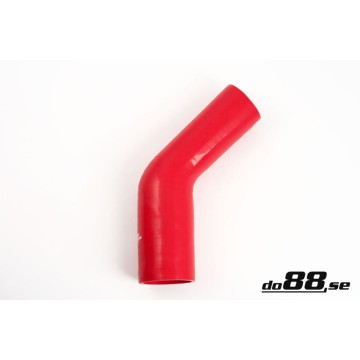 Silicone hose Red 45 degrees 2 - 2,25´´ (51 - 57mm)