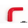Silicone hose Red 90 degrees 0,75 - 1´´ (19 - 25mm)