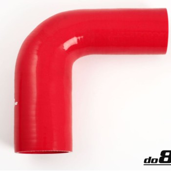 Silicone hose Red 90 degrees 2 - 2,5´´ (51 - 63mm)