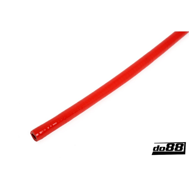 Silicone hose Red Flexible smooth 0,625´´ (16mm)