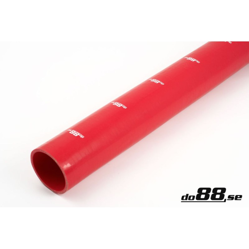Silicone hose Sold by the decimeter Red 3,5´´ (89mm)