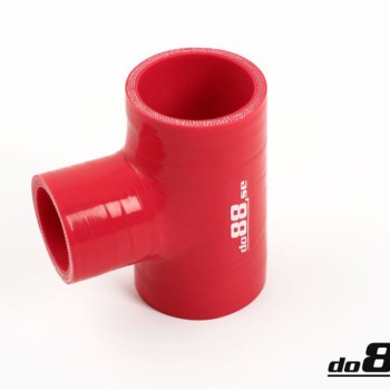Silicone hose Red T 2´´ + 1,25´´ (51+32mm)
