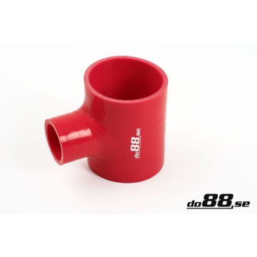 Silicone hose Red T 3´´ + 1,25´´ (76+32mm)