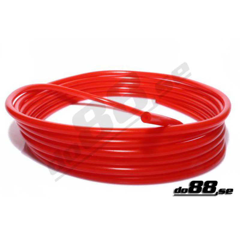 Vacuum hose Red 3mm