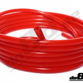 Vacuum hose Red 4mm