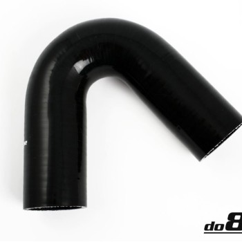 Silicone hose Black 135 degrees 2,126´´ (54mm)