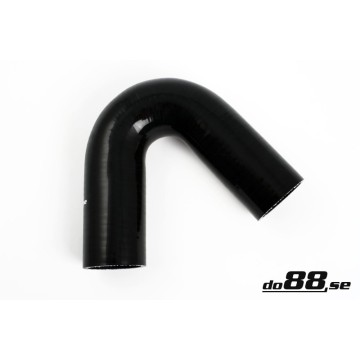 Silicone hose Black 135 degrees 2,126´´ (54mm)