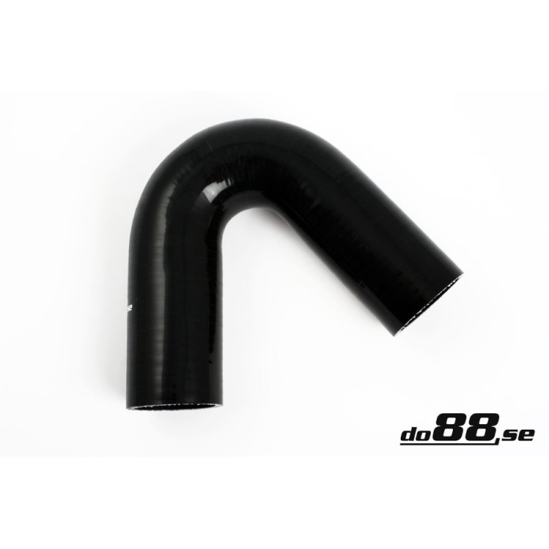 Silicone hose Black 135 degrees 2,126´´ (54mm)