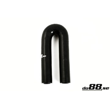 Silicone hose Black 180 degrees 0,625´´ (16mm)