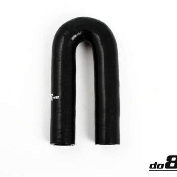 Silicone hose Black 180 degrees 0.75´´ (19mm)