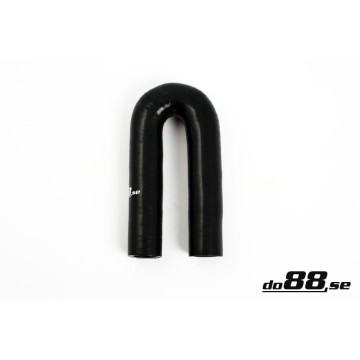 Silicone hose Black 180 degrees 0.75´´ (19mm)