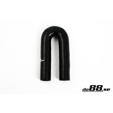 Silicone hose Black 180 degrees 0,875´´ (22mm)