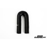 Silicone hose Black 180 degrees 0,875´´ (22mm)