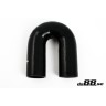Silicone hose Black 180 degrees 2,75´´ (70mm)