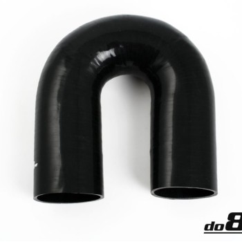 Silicone hose Black 180 degrees 3,75´´ (95mm)