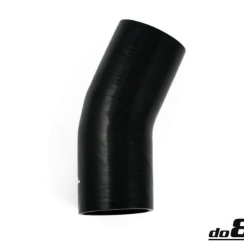 Silicone hose Black 25 degrees 4´´ (102mm)