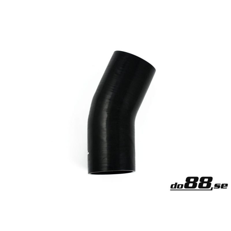 Silicone hose Black 25 degrees 4,25´´ (108mm)
