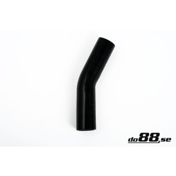 Silicone hose Black 25 degrees 1,18´´ (30mm)