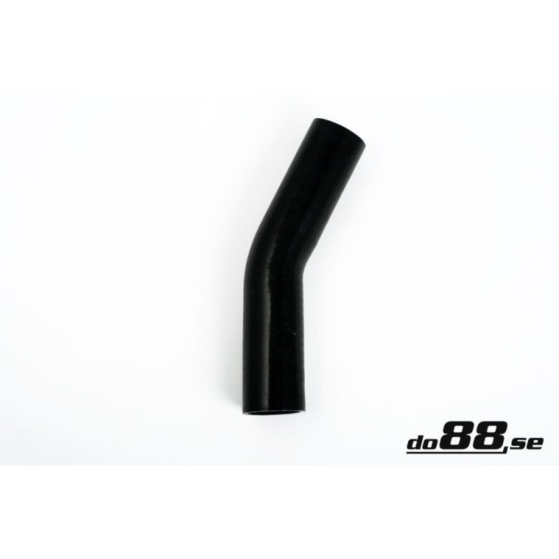 Silicone hose Black 25 degrees 1,5´´ (38mm)