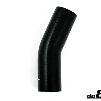 Silicone hose Black 25 degrees 2,126´´ (54mm)