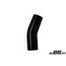 Silicone hose Black 25 degrees 2,5´´ (63mm)