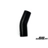 Silicone hose Black 25 degrees 2,68´´ (68mm)