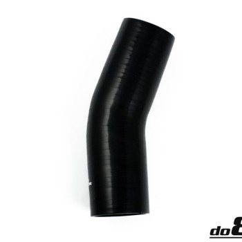 Silicone hose Black 25 degrees 2,875´´ (73mm)