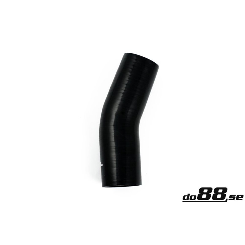 Silicone hose Black 25 degrees 3,25´´ (83mm)