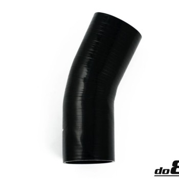 Silicone hose Black 25 degrees 3,5´´ (89mm)
