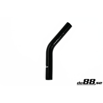 Silicone hose Black 45 degrees 0,3125´´ (8mm)